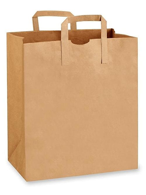 Clarksburg Usa 2021 Three Recycled Paper Grocery Bags  Prime