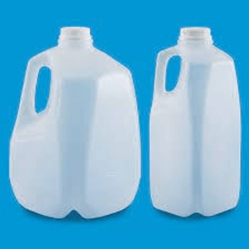 Plastic milk bottle recycling and disposal